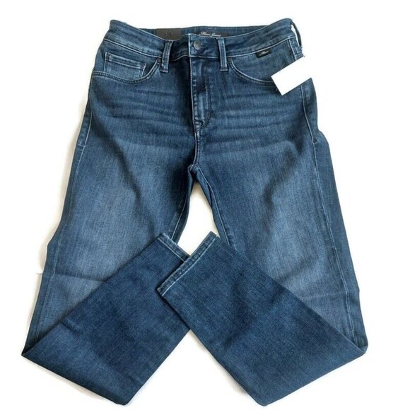 Mavi TESS High Rise Skinny Denim Jeans Womens 27 X 27 Pants Blue Sample - Picture 1 of 9